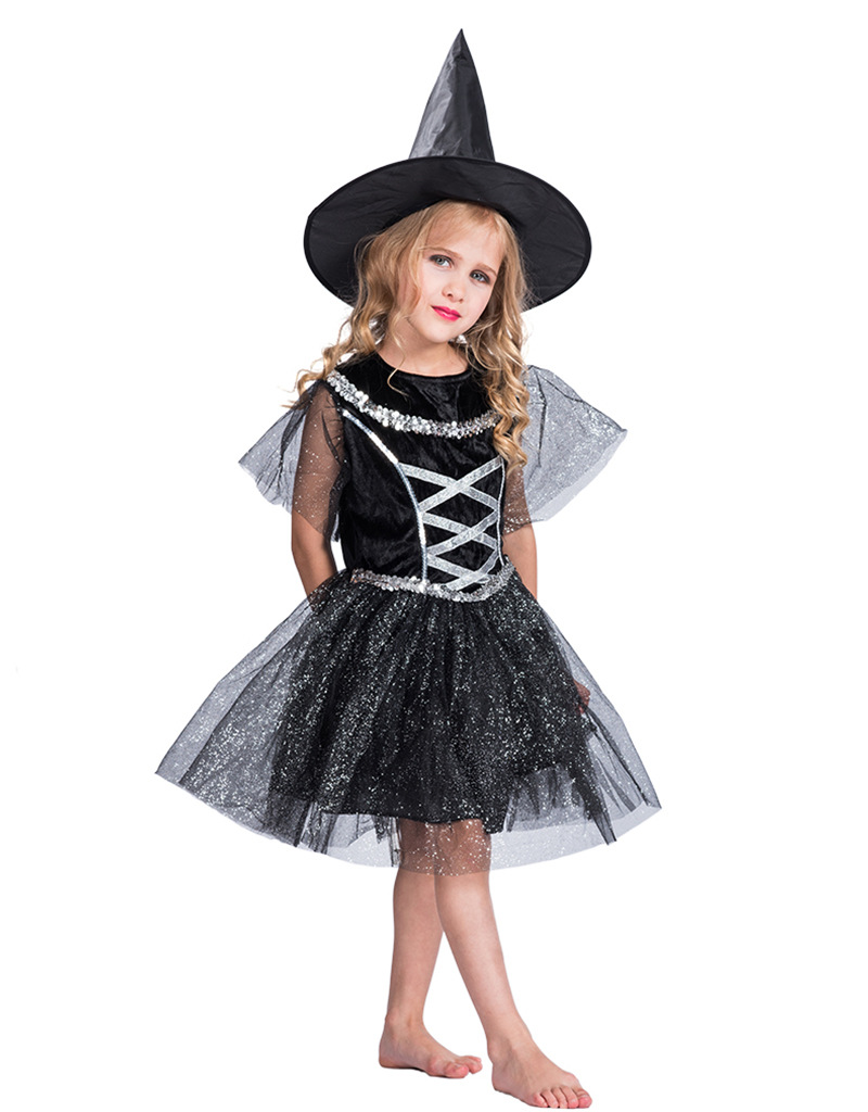 F68145 witch costume kids